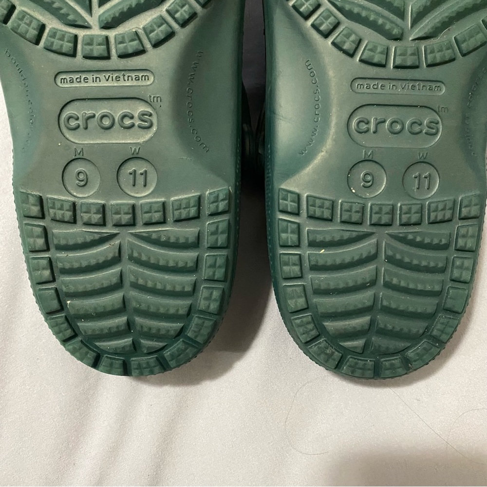 CROCS Classic Clog in dark green - Picture 4 of 5